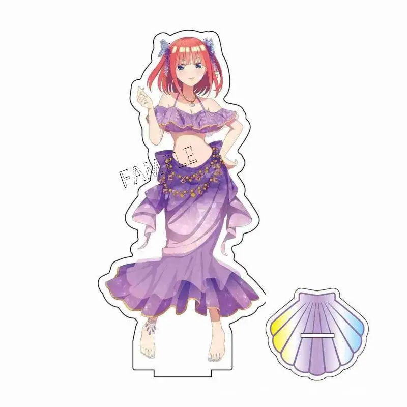 2025 nuevo The Quintessential Quintuplets Anime Nakano Ichika figura de Cosplay soporte acrílico modelo placa decoración de escritorio regalo