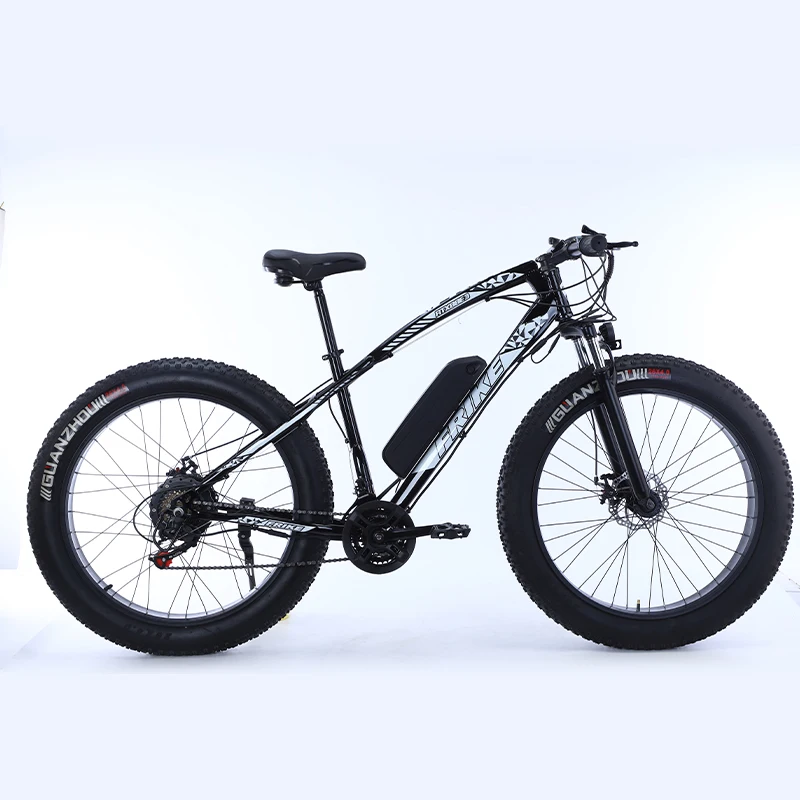 Electric Bike Hot Sale Mountain Bike Fat Tire 26*4.0 Off-road Tire Electric Bike