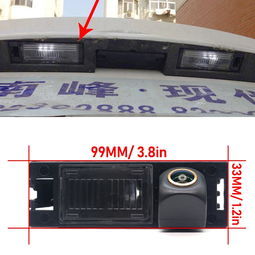 170 Degree AHD 1920x1080P Waterproof Rear Camera For Hyundai Tucson IX35 MK2 LM 2009~2015 Reverse Parking Video Monitor Backup