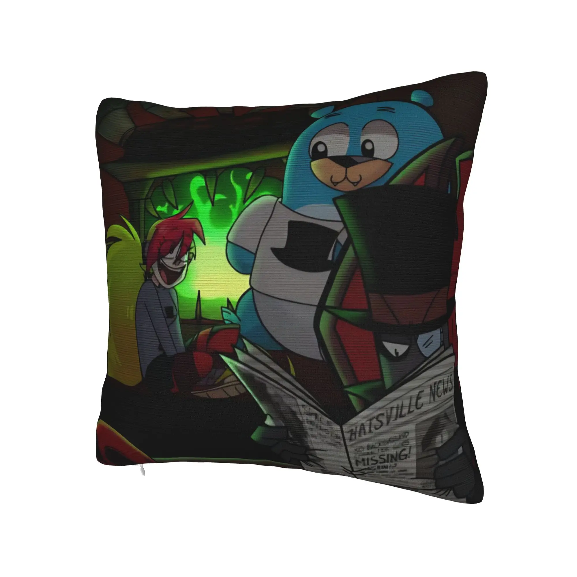 Decorative Pillow Cover Villainous Comdy Accessories Home  Throw Pillow Case Cover Square Multiple Sizes