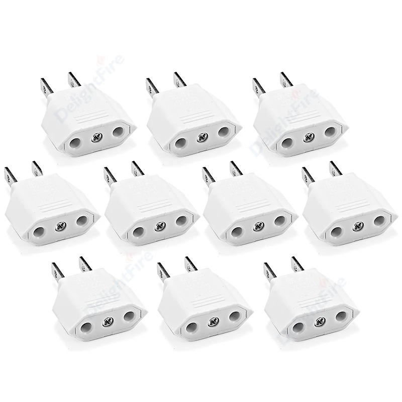 

EU To US CN MX Travel Adapter European Euro To American China Power Adapter 2Pin US Plug Adapter Type A Converter Socket Adaptor