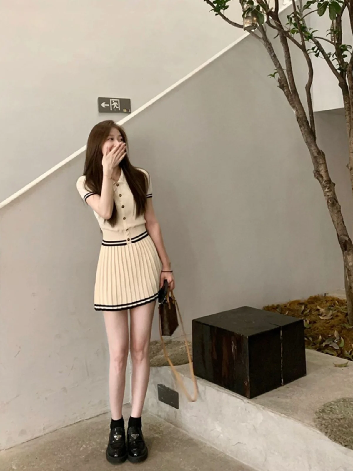 sweet-preppy-sle-ort-knitted-dr-collar-design-sensation-small-fraance-faion-set-age-defng-ensemble