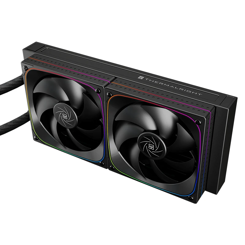 Thermalright FROZEN HORIZON240 DIGITAL ARGB Radiator air pendingin all-in-one, Kepala pendingin magnetik yang dapat dilepas, Mendukung LGA1851/1700/AM5
