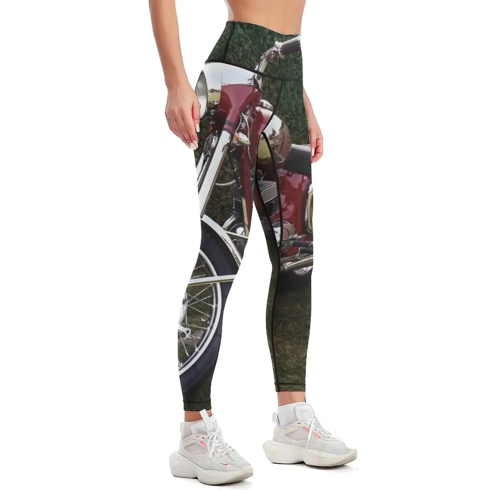 jawa 350 - 1957 Leggings gym top legging pants raises butt Fitness woman Clothing fitness Womens Leggings