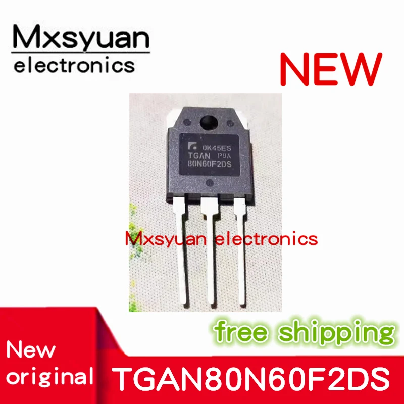 5PCS~20PCS/LOT TGAN80N60F2DS 80N60F2DS TO-3P 100% New Spot stock