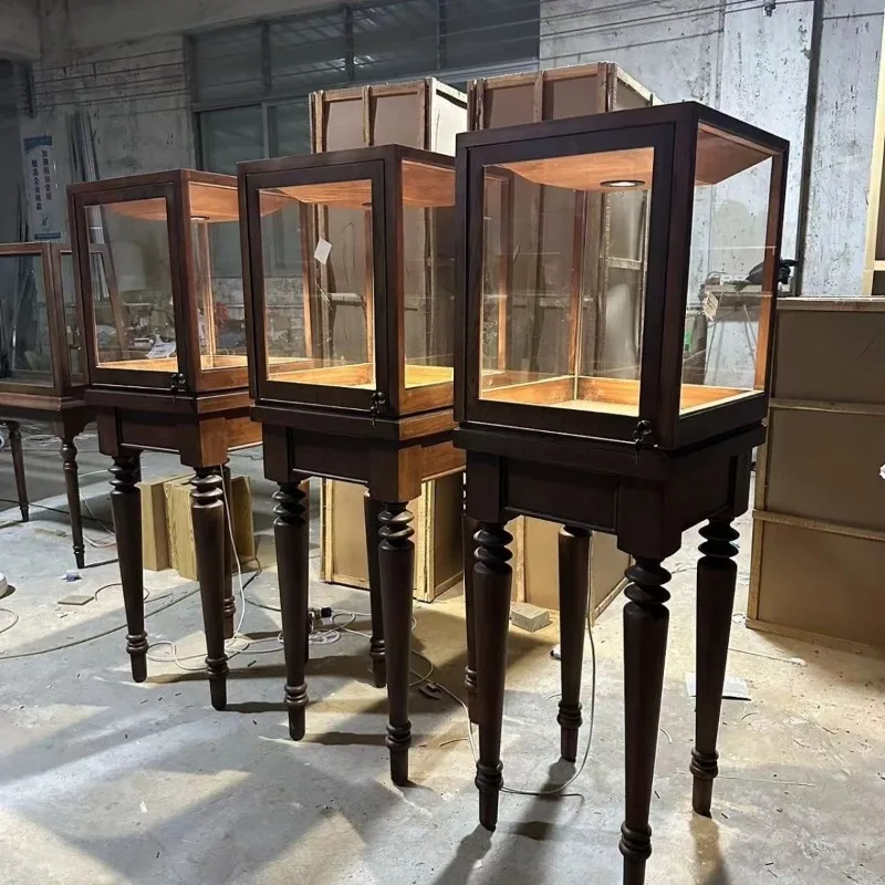 خمر مجوهرات الخشب مكافحة عرض ناكاجيما عرض اليشم مجوهرات اليشم مجوهرات خزانة زجاجية