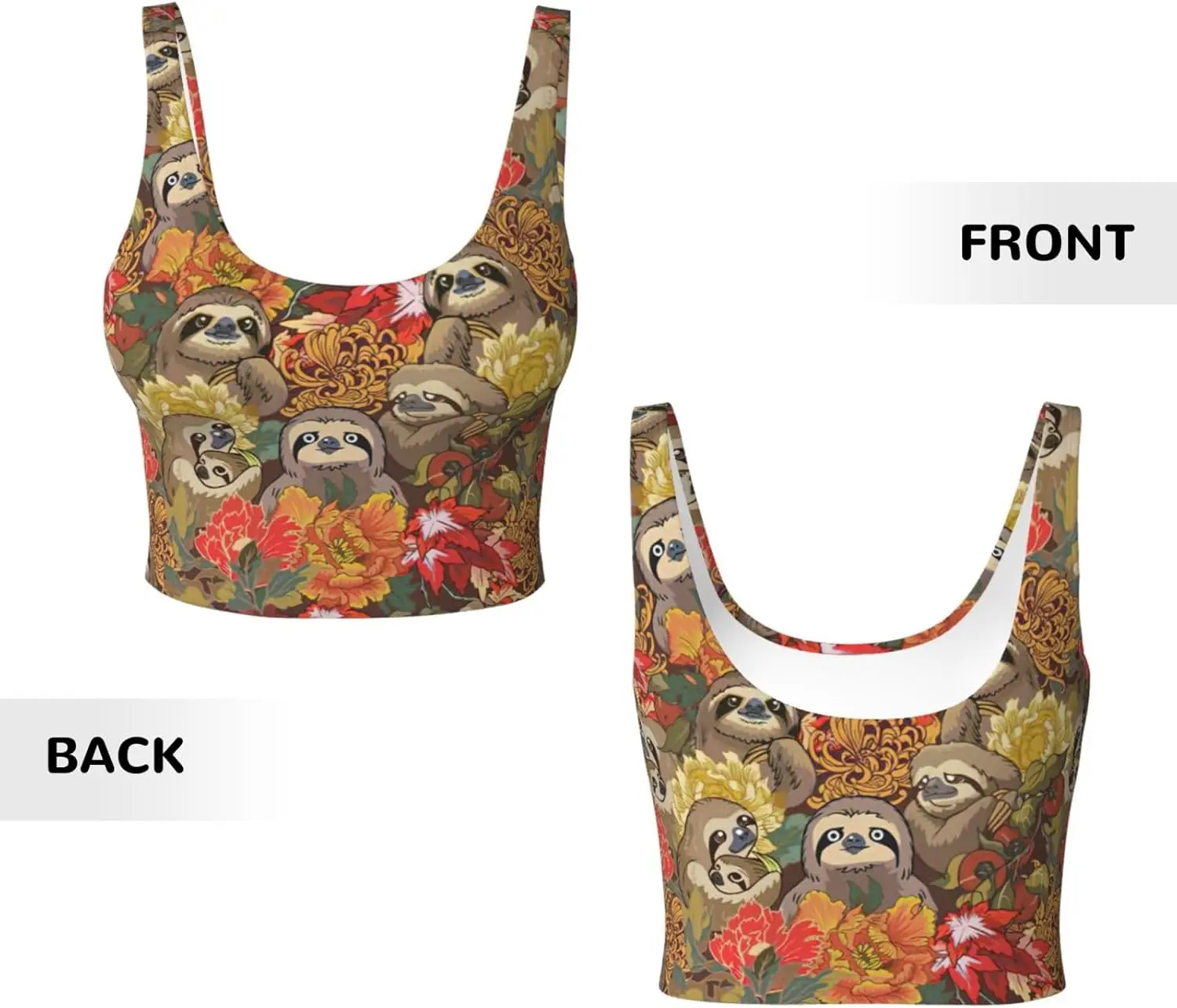 Легкий летний и зимний модный женский спортивный жилет с забавным ленивным принтом, жилет для тренировок для йоги для женщин