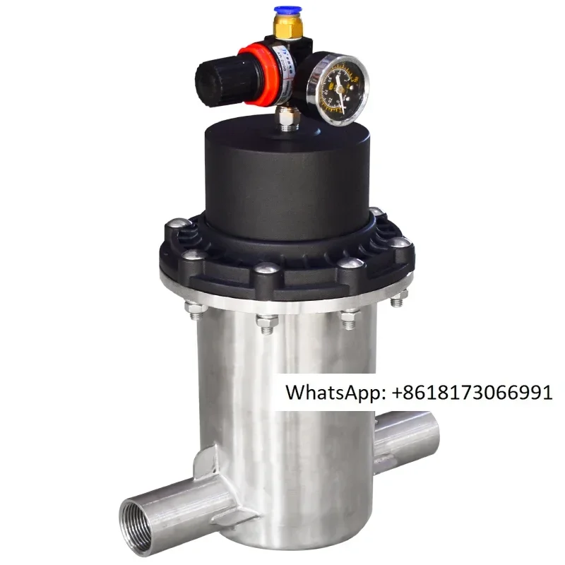 

Брендовый пластиковый импульсный демпфер Gude, фторопластик, мембранный насос из нержавеющей стали, аксессуары для улучшения рабочего края окружающей среды