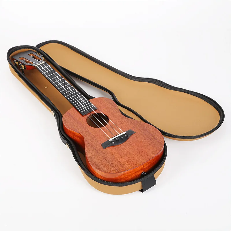 23 Inch Ukulele Case Portable Ukulele Handbag Hard Shell Shockproof Ukuleles Protection Bag String Instrument Storage Container