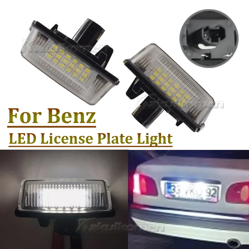 For Toyota Noah/Voxy ZRR7 Corolla E11 ZZE12 ZDE12 Crown S180 Starlet EP91 Vios Previa ACR50 GSR50 LED License Plate Light