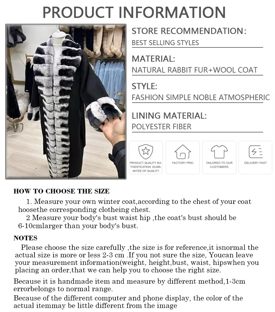 เสื้อโค้ทขนสัตว์ฤดูหนาวสำหรับผู้หญิง เสื้อโค้ทขนกระต่ายเร็กซ์ธรรมชาติ เสื้อคลุมคาร์ดิแกนยาวหรูหรา พร้อมขนกระต่าย คุณภาพสูง ขายดีที่สุด