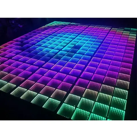 유무선 고속 설정 울트라 심 와이파이 SD 컨트롤, 3D 미러 마그네틱 LED 댄스 플로어
