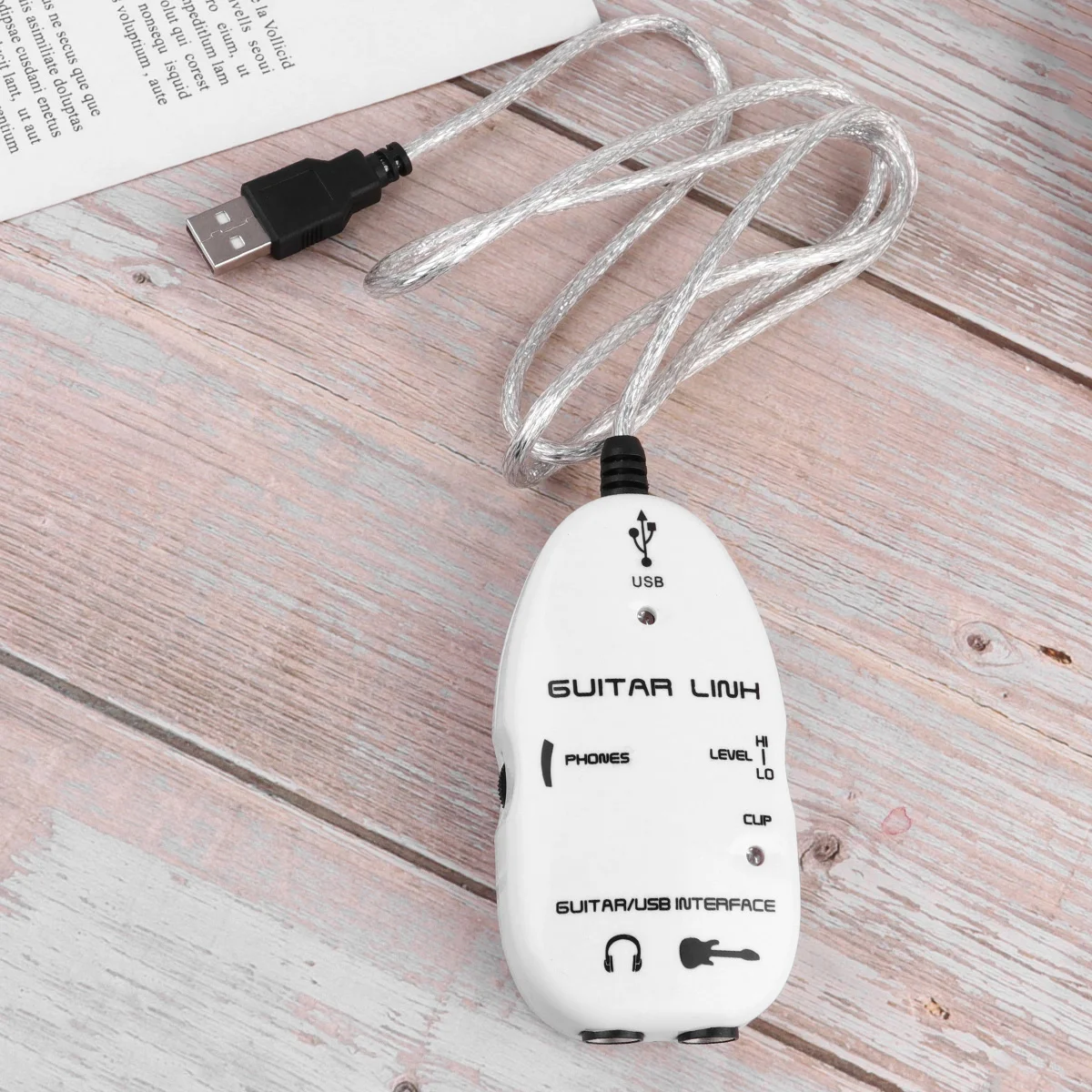 Cable de Audio para guitarra, pegamento de cobre dorado blindado, larga duración, sin ruido, Cable efector de conexión para guitarra, instrumento para hombre, 1 Uds.