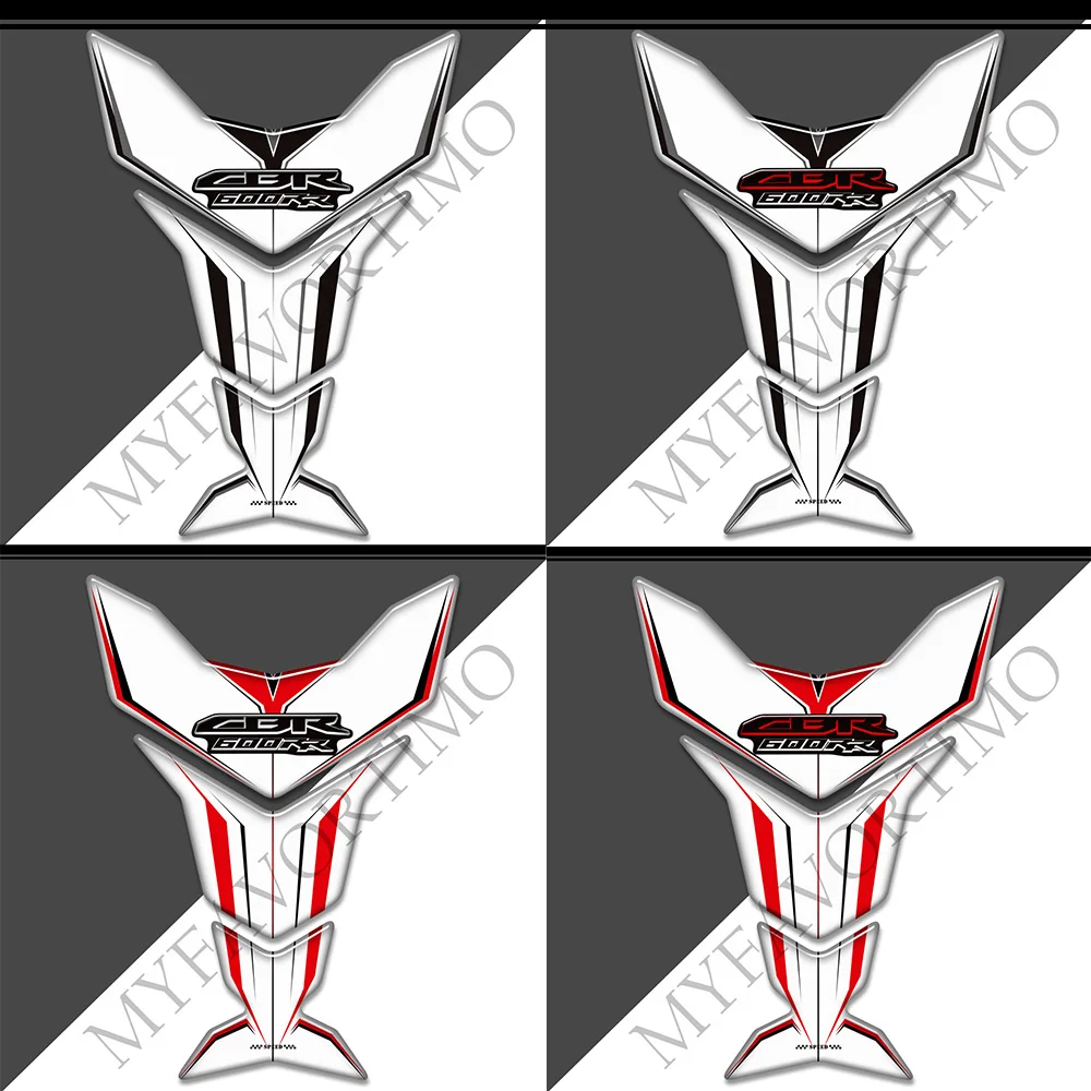 CBR600RR Motorfiets Sticker 3D Gel Brandstoftank Side Pad Fishbone Applique Bescherming Boord Kit VOOR Honda CBR 600RR 2013 - 2022