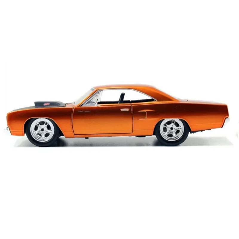 Jada 1:24 Dom\'s 1970 Plymouth Road Runner, литая металлическая игрушка для мальчиков