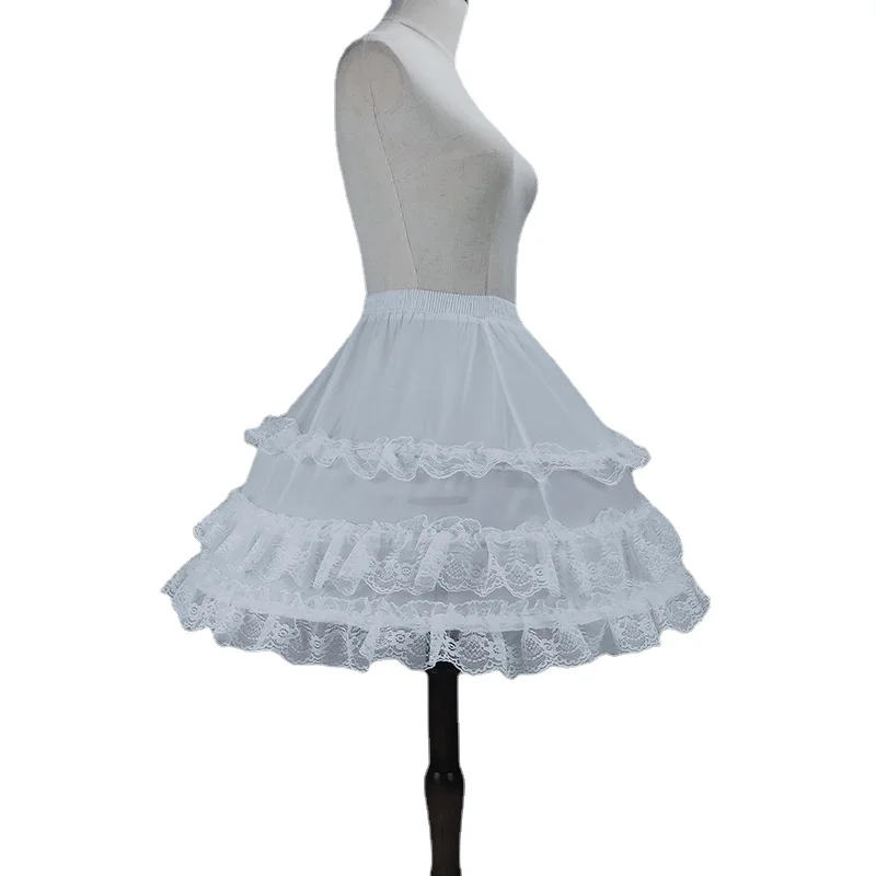 Мягкое регулируемое платье-комбинация Fishbone Crinoline Lolita