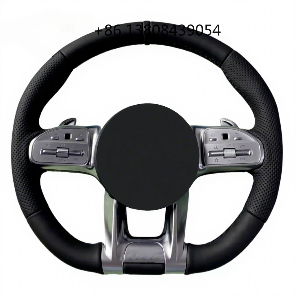 

Customized Leather Steering Wheel Suitable for Mercedes AMG W809 204 C63 W212 W218 W207 W172 W205 Car Steering Wheel