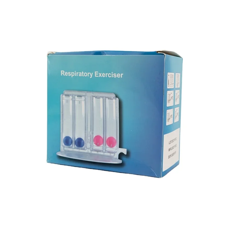 Lungs Respiratory Exerciser Four Ball Breathing Exercise Spirometric Trainer Medical Respiratory Spirometer