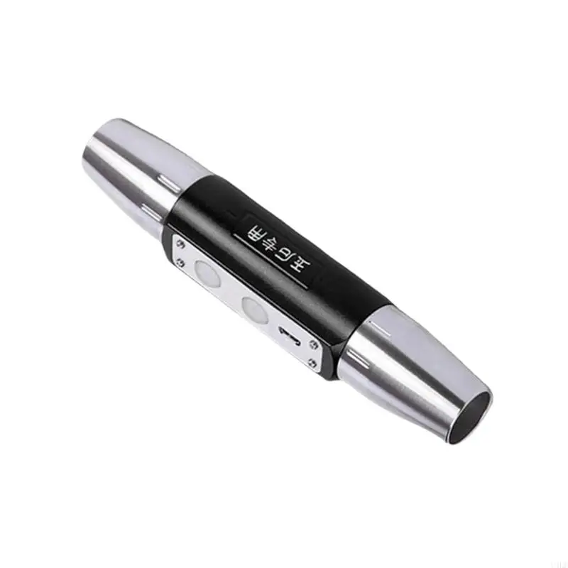 

U4LF Tester Flashlight Rechargeable Inspection Lamp Jadeite Testing Light Stainless Steel Texture for Collectors