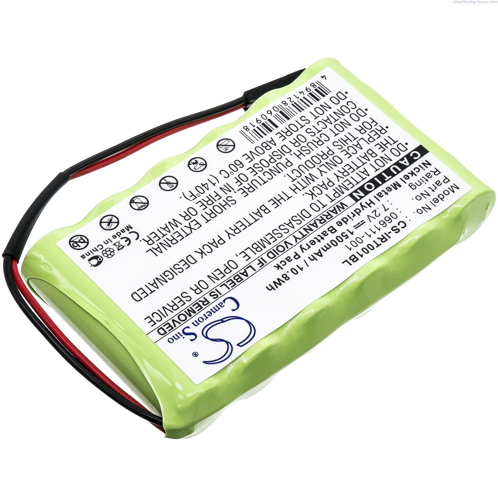 7.2V 1500mAh Barcode Scanner Battery for Intermec 066111-001 +TOOL