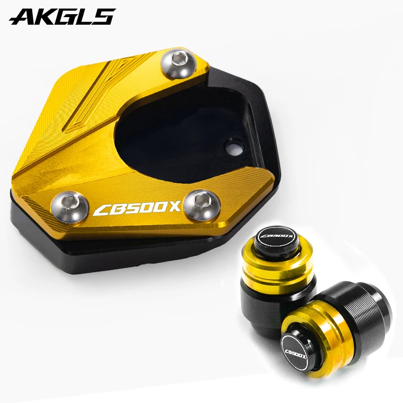 For Honda CB500X CB 500 X CB 5000X Foot Side Bracket Pad Bracket Expander Brace Extension and Tire Valve Cover Accessories