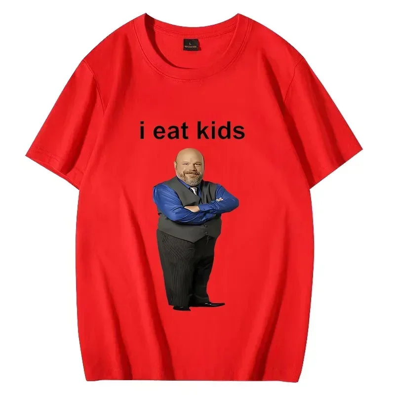 Bertram Eats I Eat Kids Graphics T Shirt Men Women  Short Sleeve Casual Streetwear 2024 Summer Funny Unisex Tee S image 3