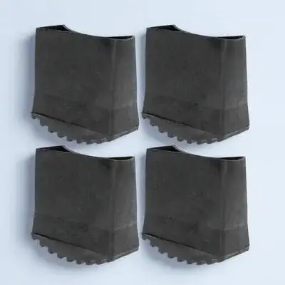 4pcs Foot Cover Rubber Non-Slip Pad For Extension Ladder Anti-Scratch Floor Protector Ladder Accessories Building Tools