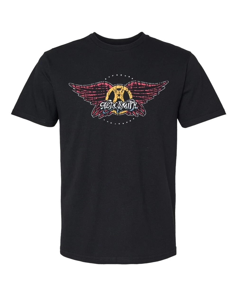 تي شيرت Aerosmith Band 80s - مرخص - جديد - تي شيرت Band Tees مقاس S-4XL فاخر عالي الجودة لكل من الرجال والنساء Y2k #2