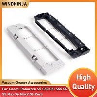 Main Brush Cover For Xiaomi Roborock S5 S50 S51 S55 S6 S5 Max S6 MaxV S6 Pure Accessories Strong Cover Replacement Spare Part
