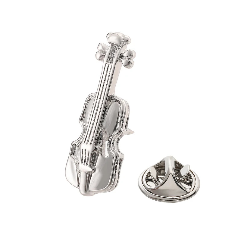 drum saxophone violin  brooch men's wedding suits lapels badges music pins wholesale and retail from manufacturers - view 6