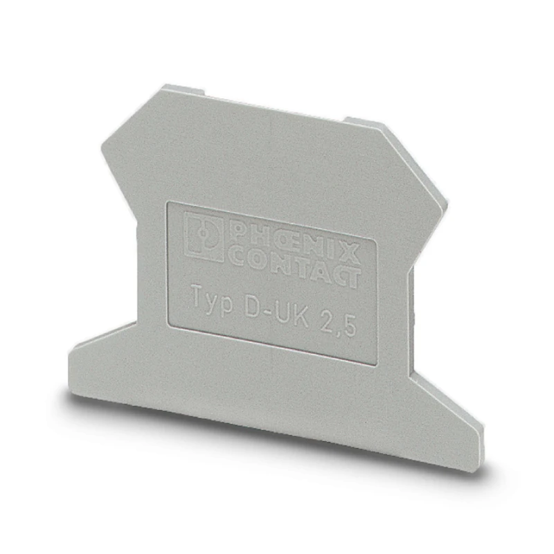 D-UK 2,5 3001022 End Plate/Baffle Plate/Partition Plate,Brand New Original Authentic Product In Stock