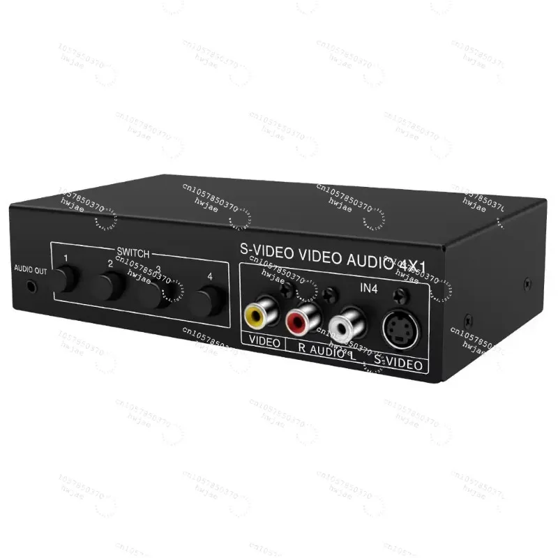 VSSW41 S terminal switch S terminal+audio/video switch 4 in 1 out 4 in 1 out.