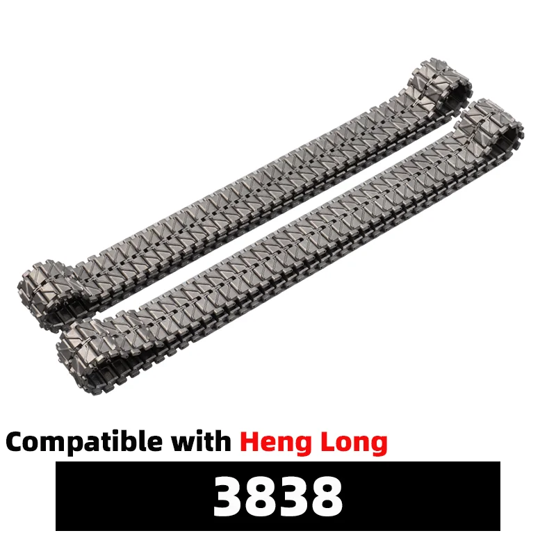 Heng Long 3838 Metal Track Compatibel met Heng Long 1/16 M26 Pershing Tank Wordt geleverd met 4 Metal Track-links als bonus