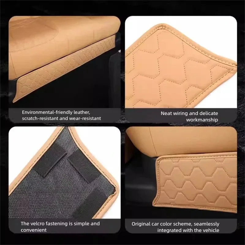 

For Rear Seat Anti-Kick Pad & Backrest Protector for Geely Starray 7, Interior Modification Accessory