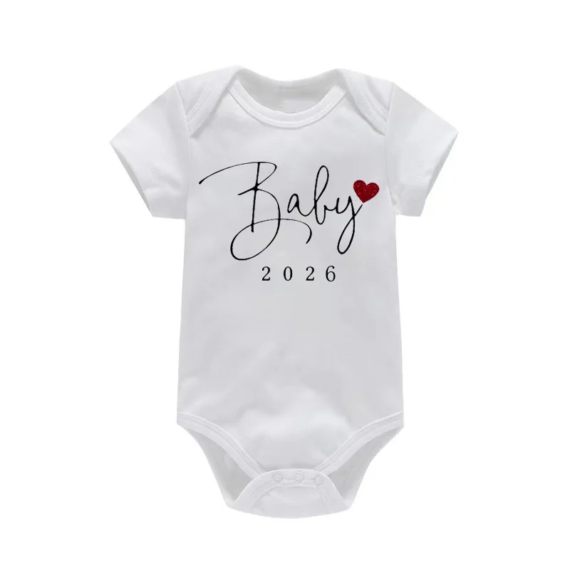 Baby binnenkort beschikbaar 2026 aankondiging pasgeboren baby bodysuit romper grappige jongens meisjes outfits lichaam zwangerschap onthullen kleding