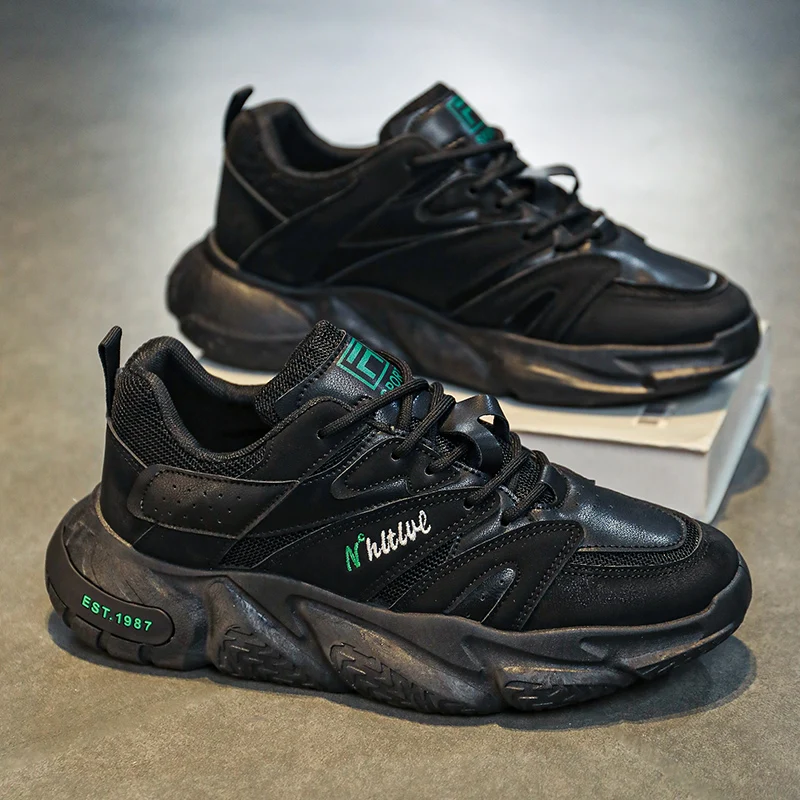 

Men's Sports Shoes Male Low-top Sneaker Daddy Shoes Mesh Breathable Comfortable Fashion Lightweight Shoes For Young Men