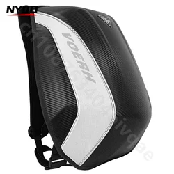 Mochila para motocicleta, almacenamiento de carcasa dura para motocicleta, tamaño ajustable, impermeable, informal, para exteriores, bolso de hombro para Motocross, moda