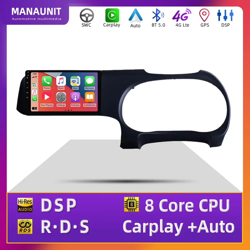 For Hyundai Grand I10 RHD 2019 2020 Car Multimedia Player,Carplay,Android Auto,Radio,Navigation,GPS,Stereo,Head Unit,DVD BT5 4G