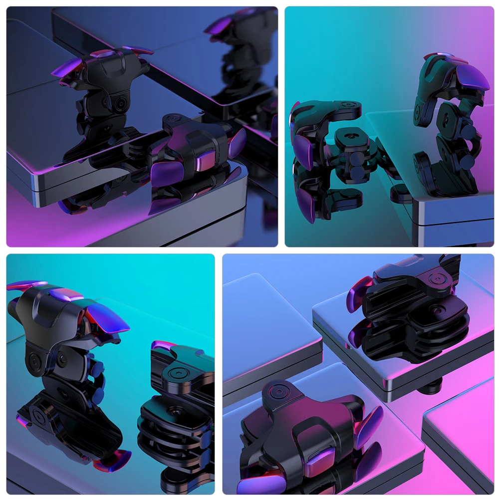 

Metal Handle Game Shooter Controller Phone Gaming Accessories Triggers Joystickmobile Plastic for