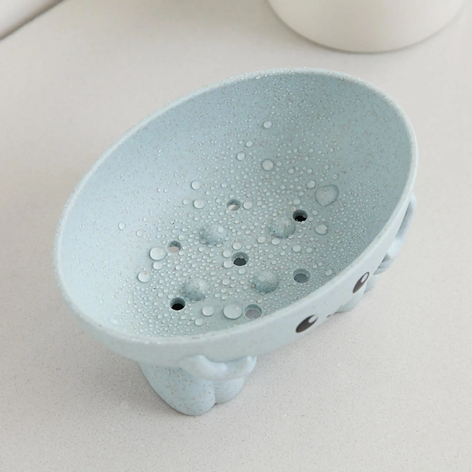 Cute Cartoon Soap Holder Soap Dishes No Punching Anti Slip Soap Tray Soap