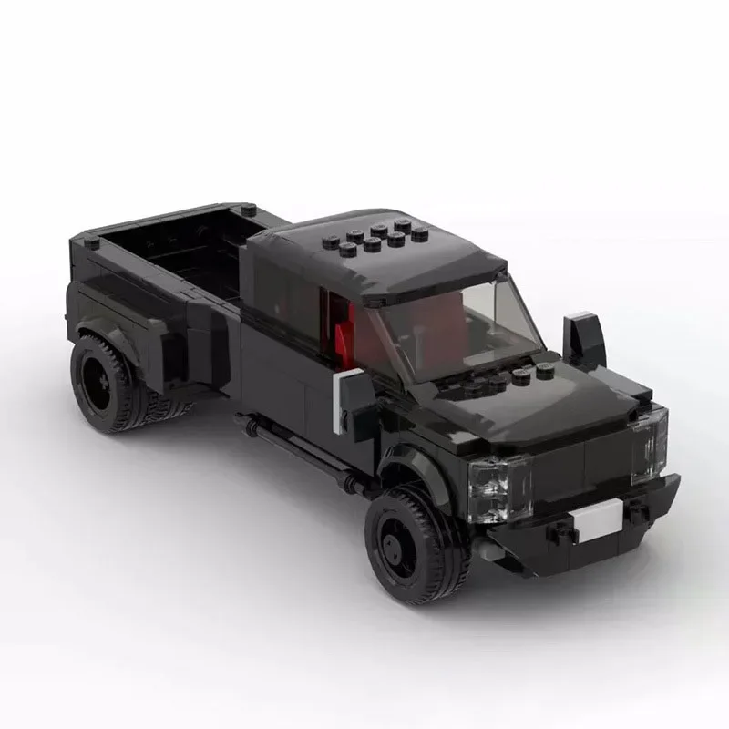 MOC 405PCS F450 Heavy Duty Hoonigan Speed  Pickup Truck Building Blocks City Model Brick Puzzle Toys For Kid Adult Gift