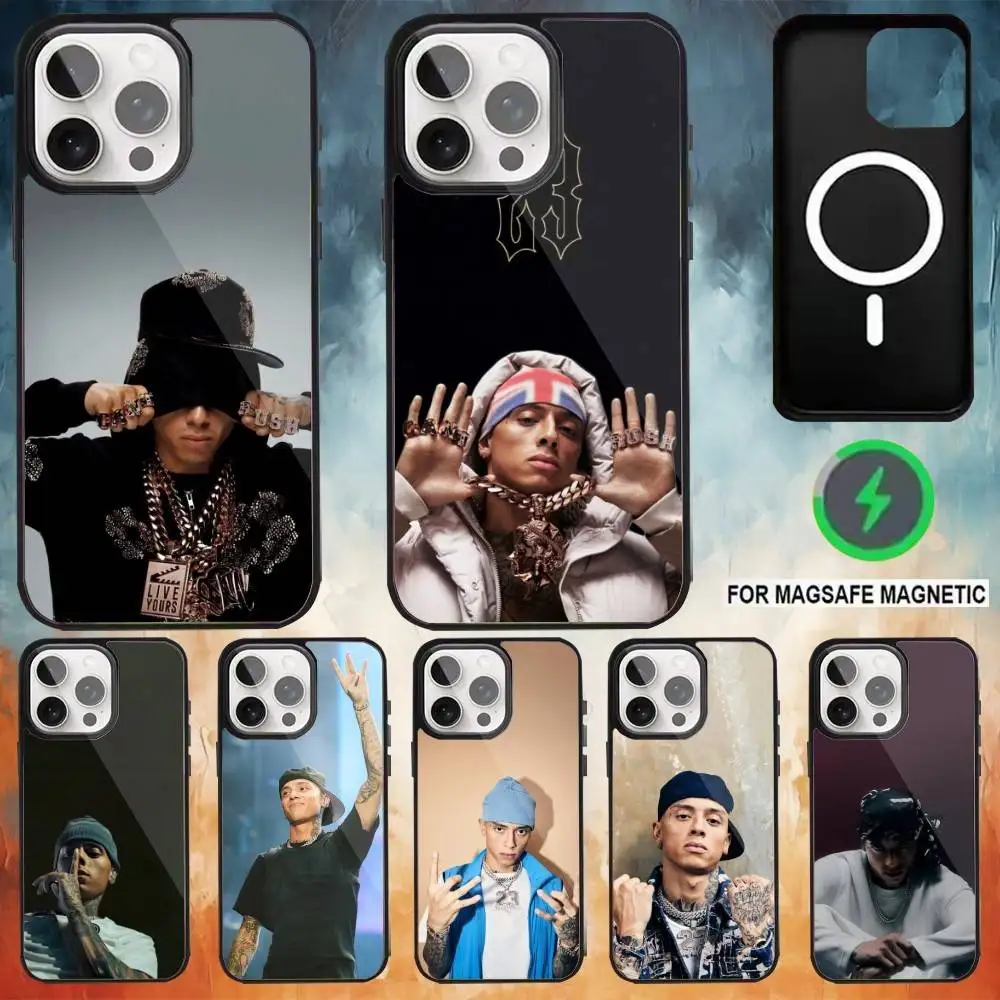 

Rapper C-Central CeeS Phone Case For iPhone17,16,15,14,13,12,11 Plus,Pro Max Magnetic For Magsafe Wireless Charging