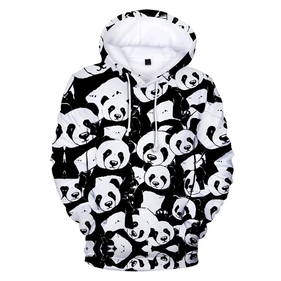 

Y2K Cute Panda 3D Printed Hoodie Sweatshirt Men Women Pullover Streetwear Autumn Kids Hooded Tops Casual Boys Girls Animal Cloth