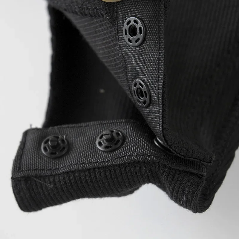 BRADELY MICHELLE Sexy Women Slim Long Sleeve V-neck Tops Cotton Knitted Bodysuits with Hidden Button Jumpsuis