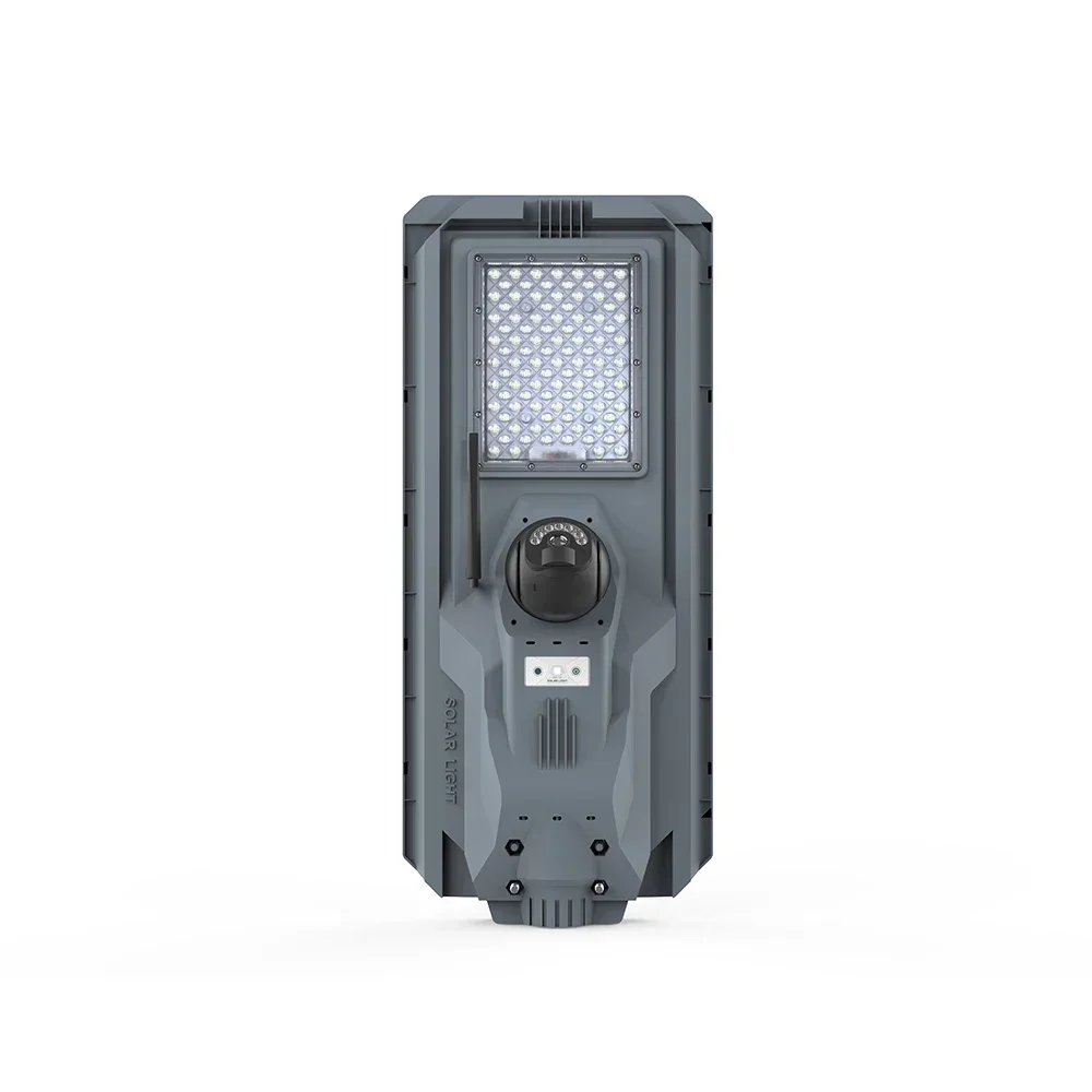 New 2 IN 1 Solar Street Light With 4G Solar Camera 4MP Low Power Consumption EseeCloud App 28W Solar With 36AH Battery