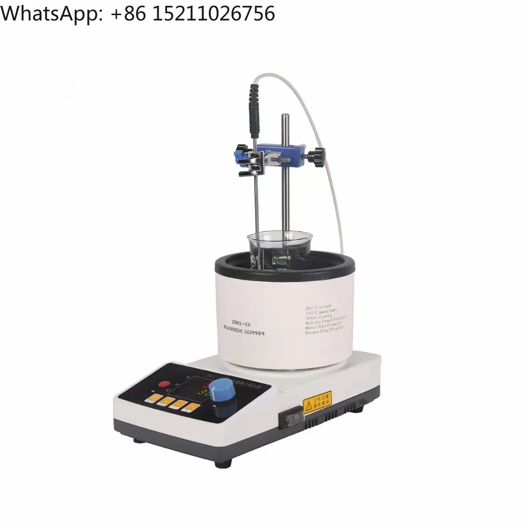 Laboratory 1800rpm Water/Oil Bath 1000ml Thermostics Heating Pot with Magnetic Stirrer