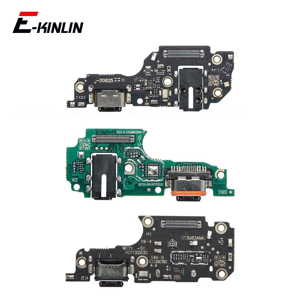 Charger USB Dock Charging Dock Port Board With Mic Microphone Flex Cable For Vivo T1 Pro T1x T2x 4G 5G Global