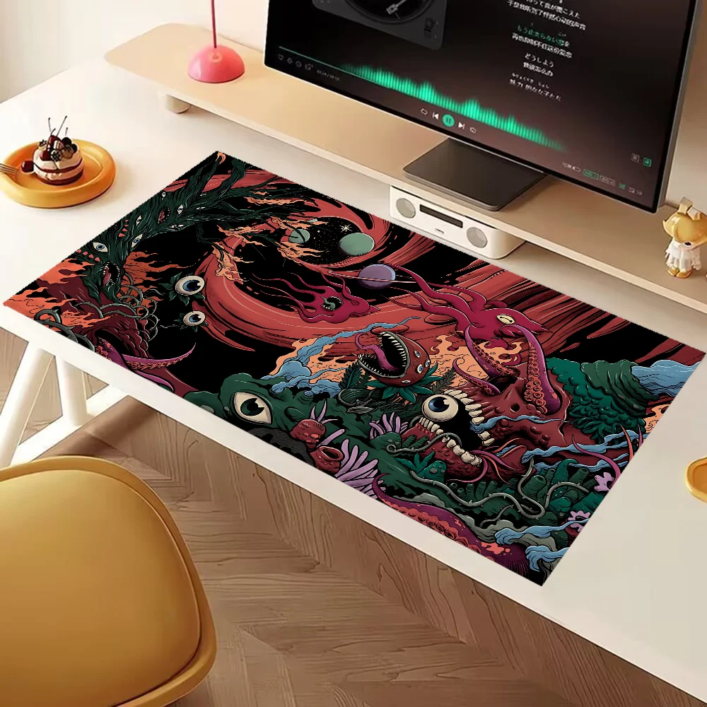 

Octopus Art Computer Mouse Pad Gamer Deskmat Desk Mat Table Pads Gaming Pc Accessories Mausepad Mousepad Mats Keyboard Cabinet