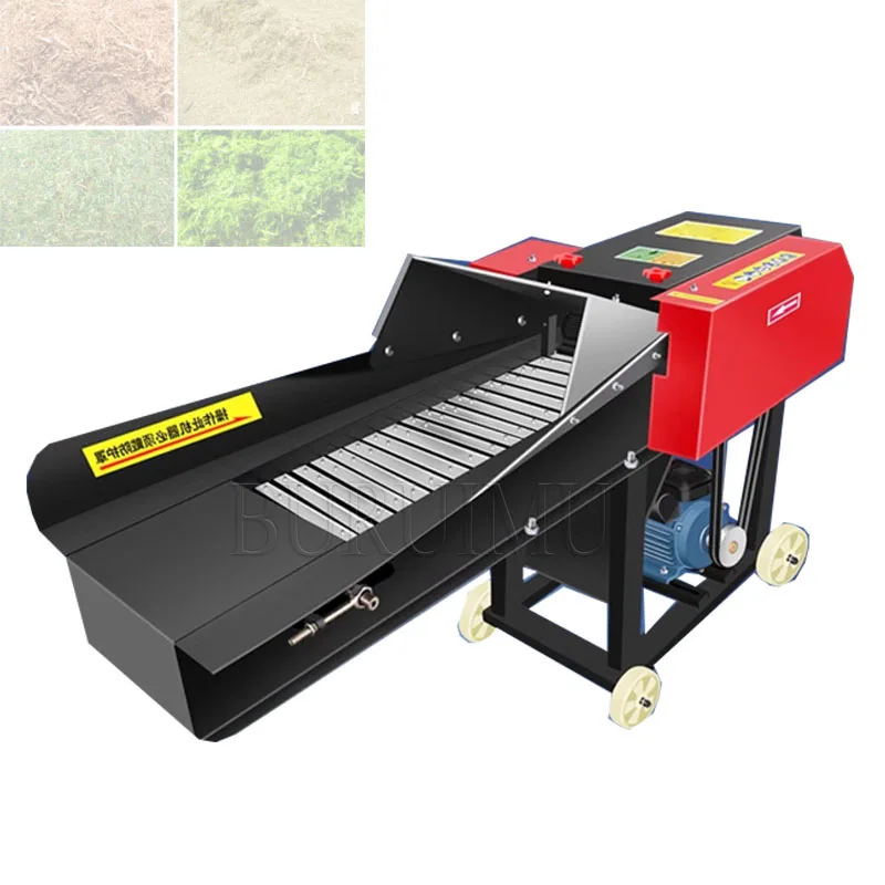 Animal Feed Processing Machines Paddy Straw Cutting Kneading Machine Hay Corn Silage Chaff Cutter Crusher