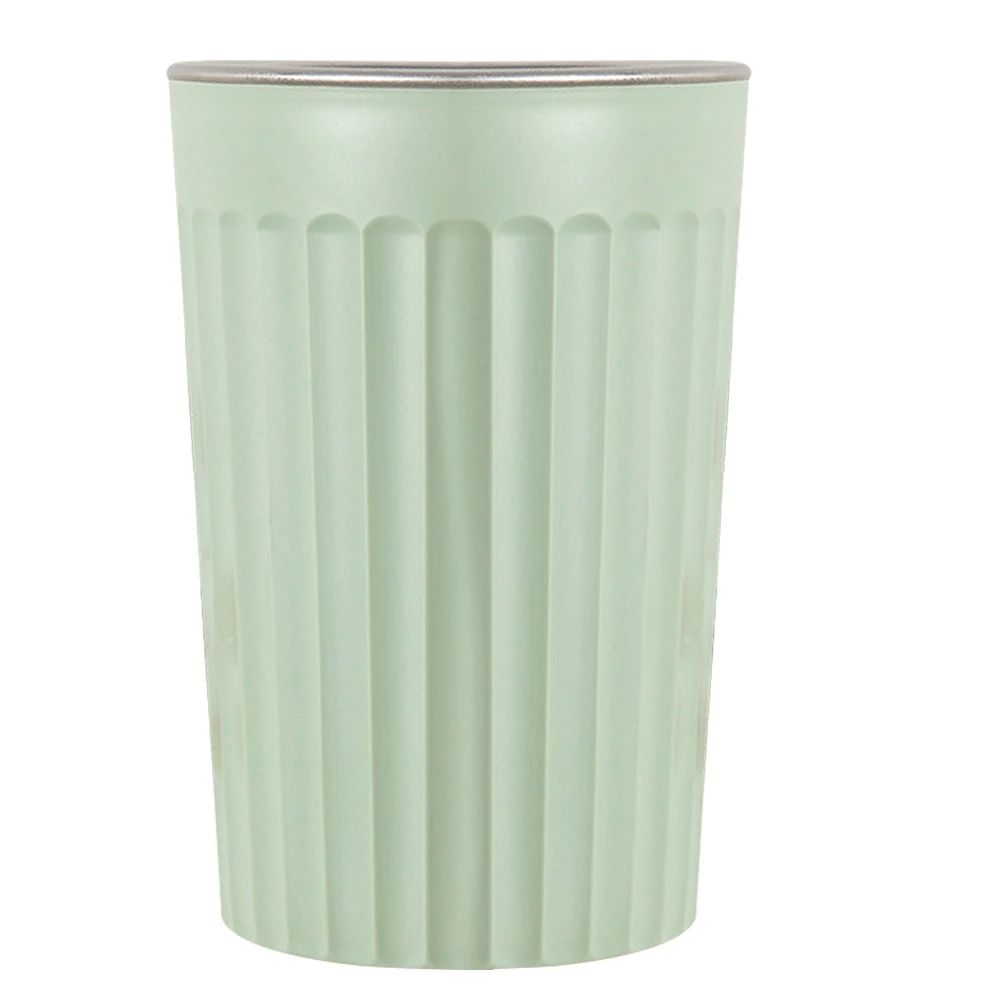 

Stainless Steel Toothbrush Cup Mug Holder Bathroom Tumbler Storage for Holders Conical Plastic Green Office
